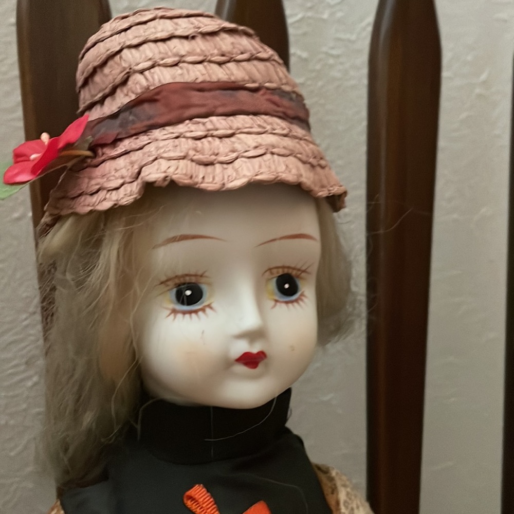 Vintage Porcelain Doll